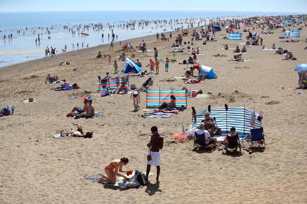 Skegness beach