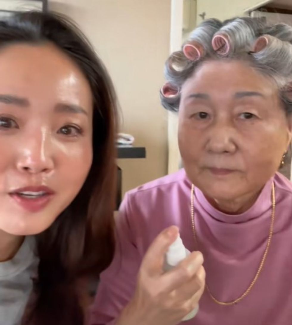 SkinFluencer and 80-year-old grandmother