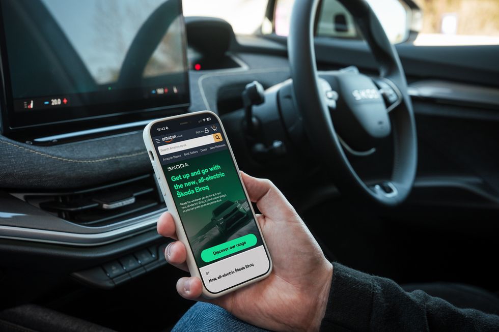 Skoda's online showroom on Amazon