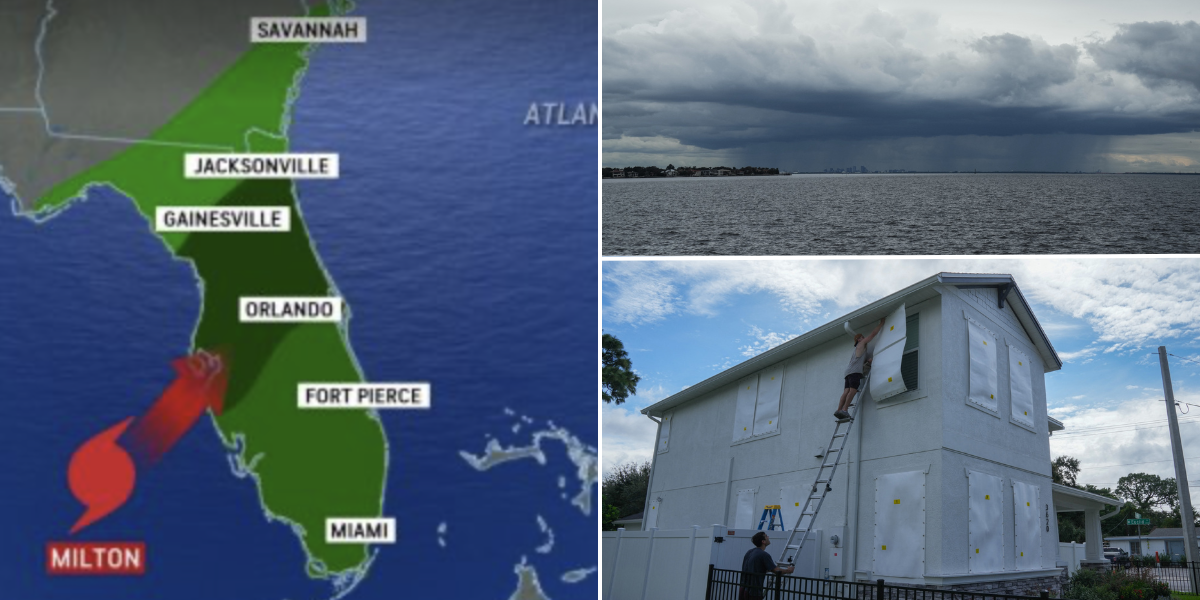 NextImg:Hurricane Milton expected to unleash 'worst devastation since Hurricane Katrina' with 200mph winds in 'once-in-a-generation' storm event