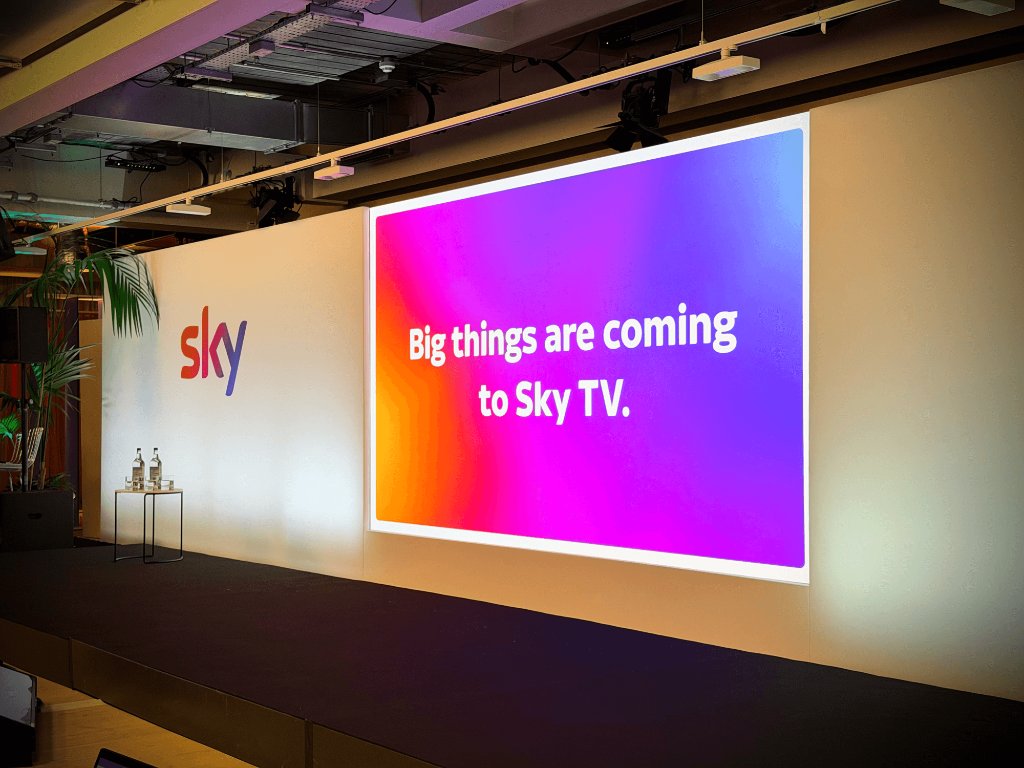 Sky Big Things Are Coming Event