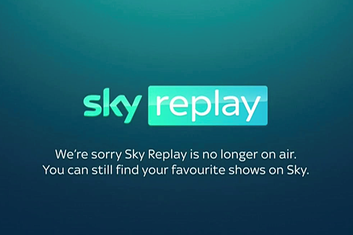Sky Replay final message