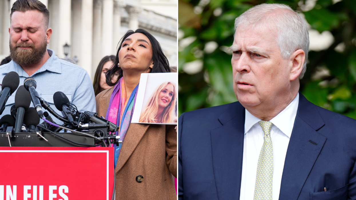 Sky Roberts and Prince Andrew