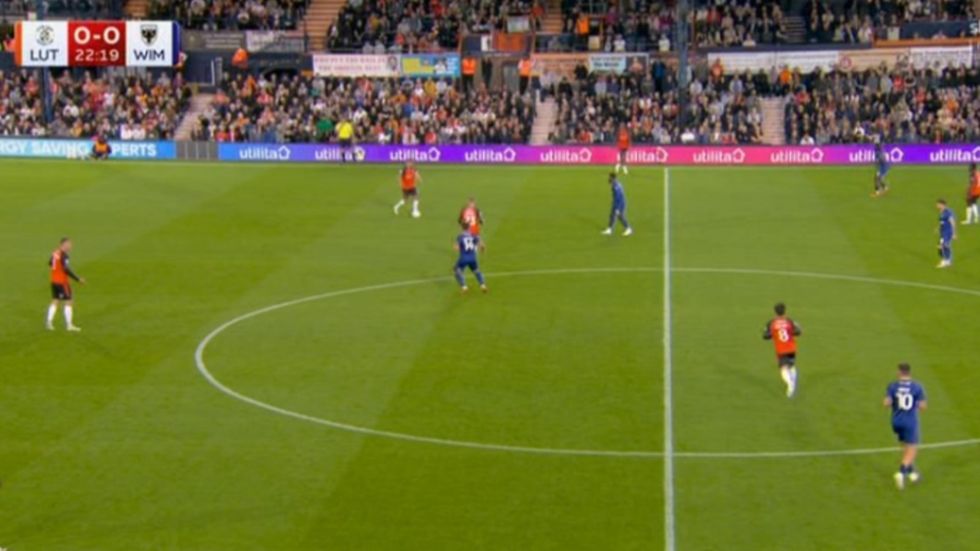 Sky Sports Luton Wimbledon