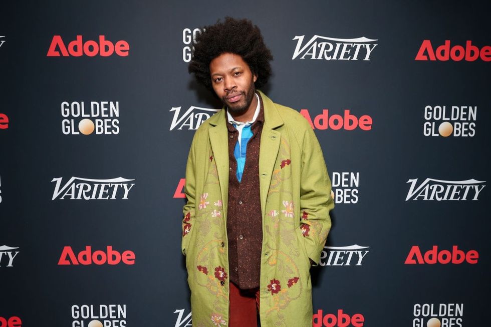 Slave Play writer Jeremy O. Harris at the Variety and Golden Globes Party\u200b