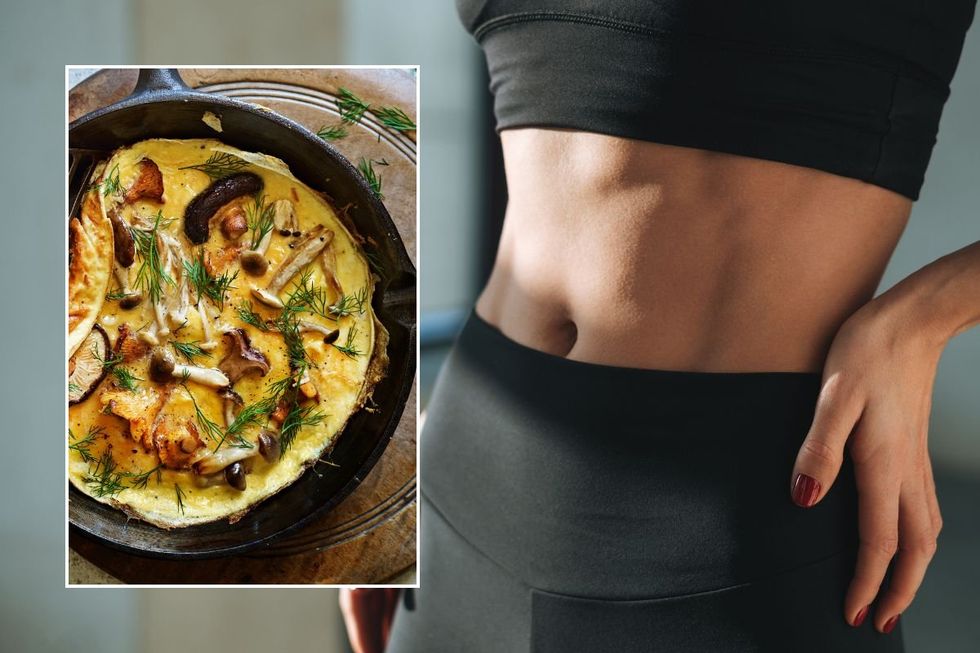 SLIM WAIST AND OMELETTE