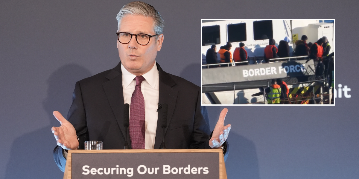 NextImg:Keir Starmer told stopping all small boats 'unrealistic' as PM's migrant record laid bare