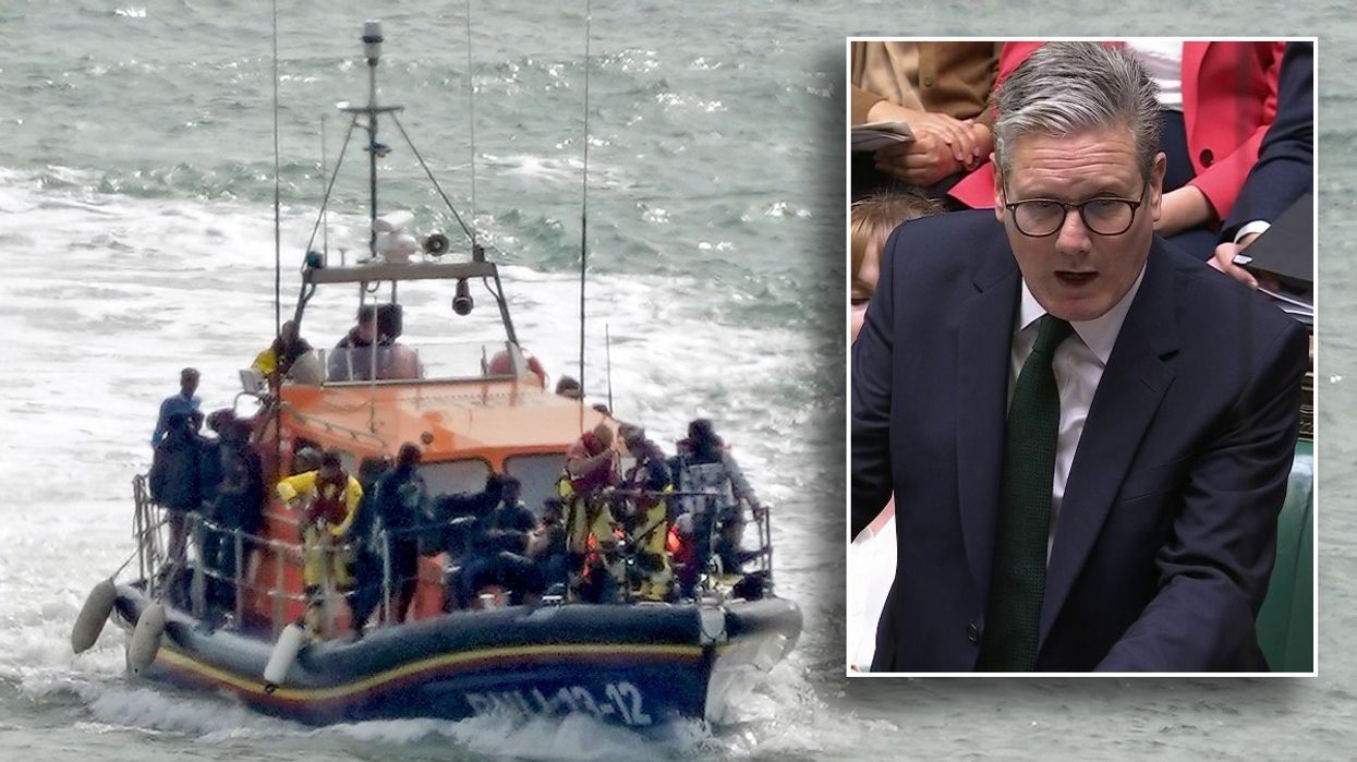 Small boat migrants and Keir Starmer