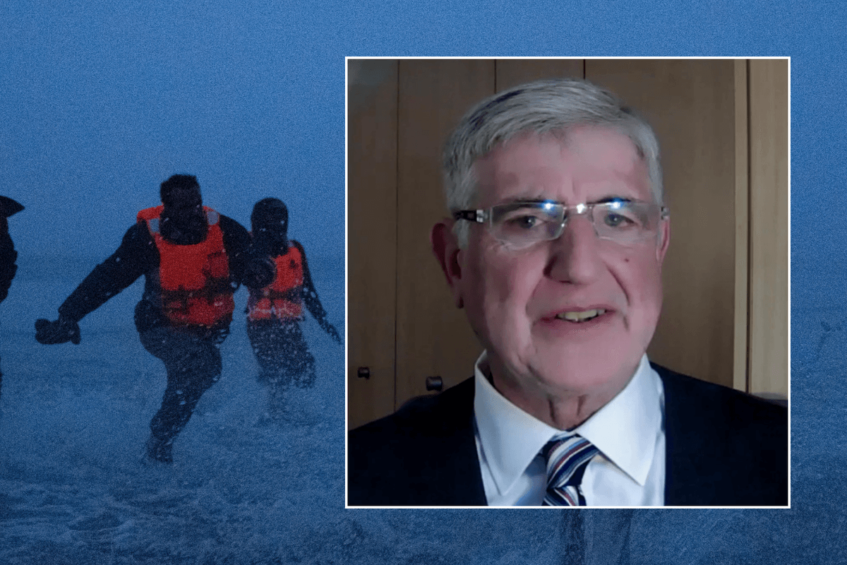 Small boat migrants; Tony Smith