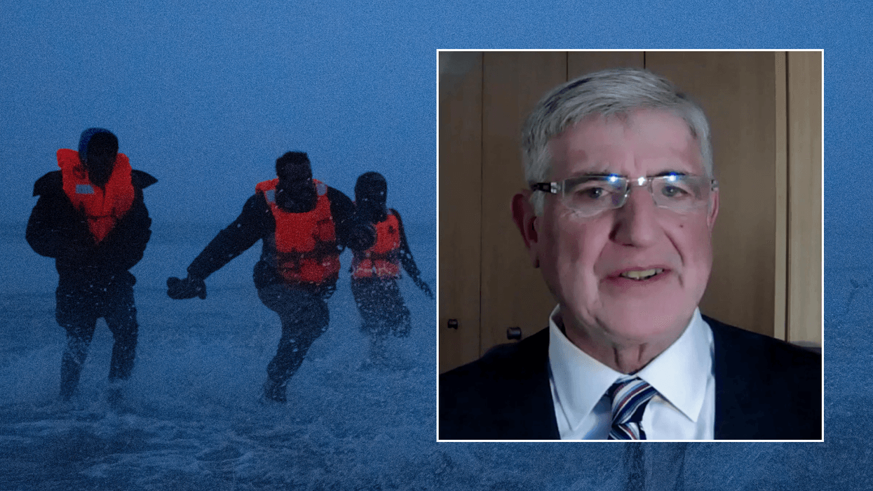 Small boat migrants; Tony Smith