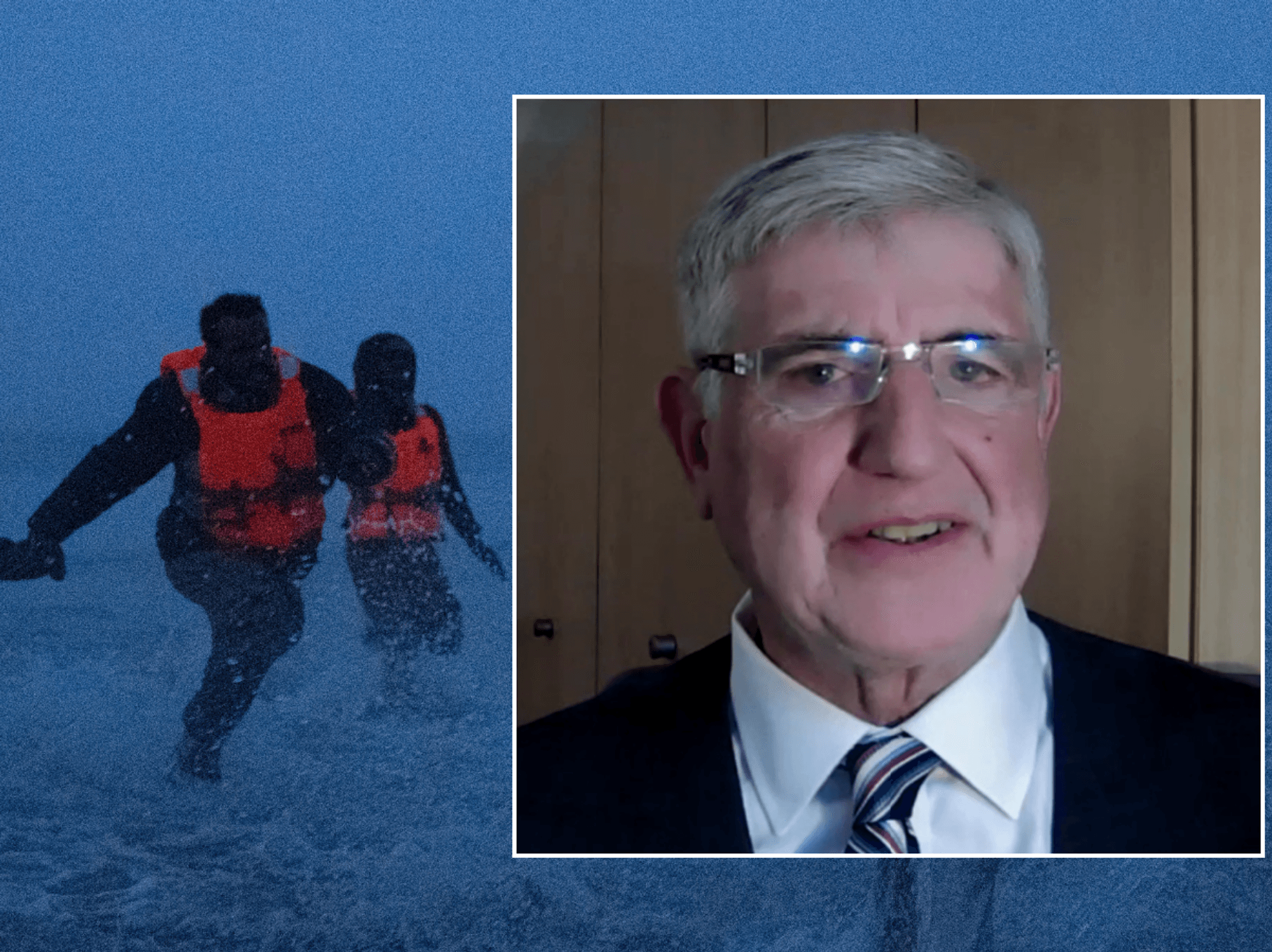 Small boat migrants; Tony Smith