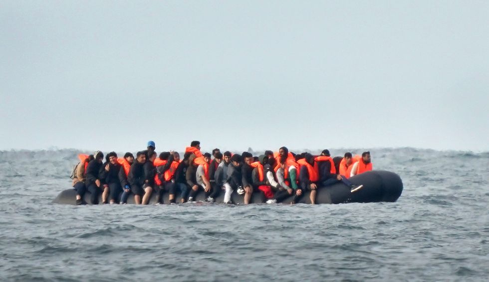 Small boat migrants