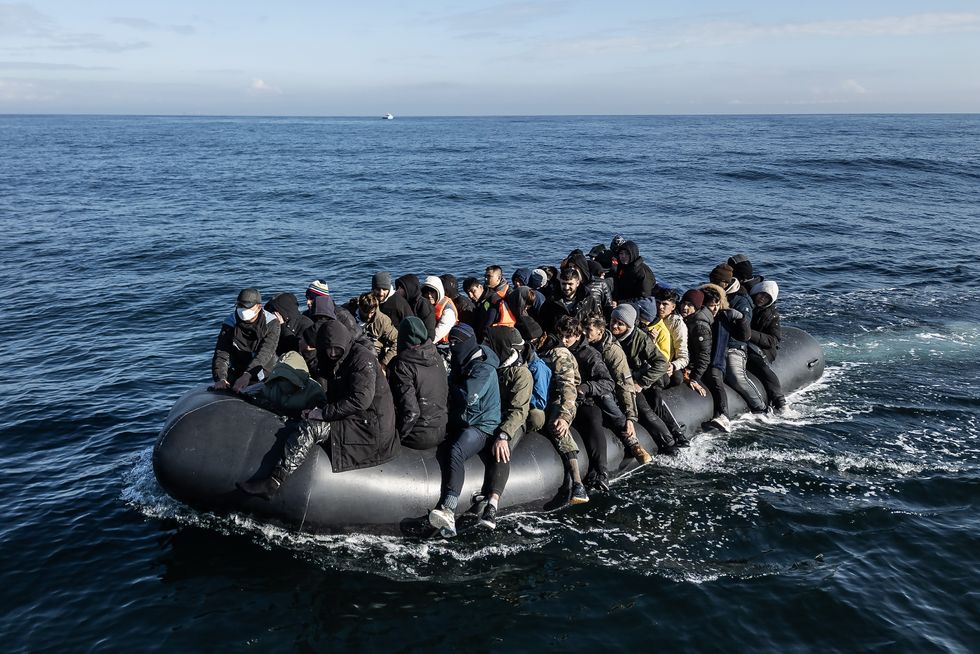 Small boat migrants