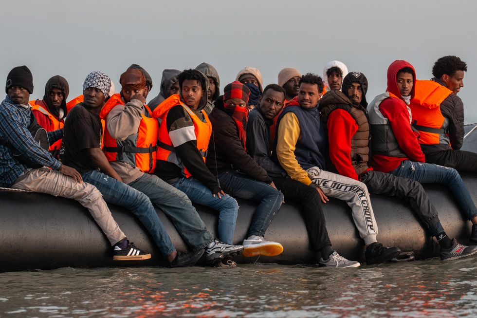 Small boat migrants