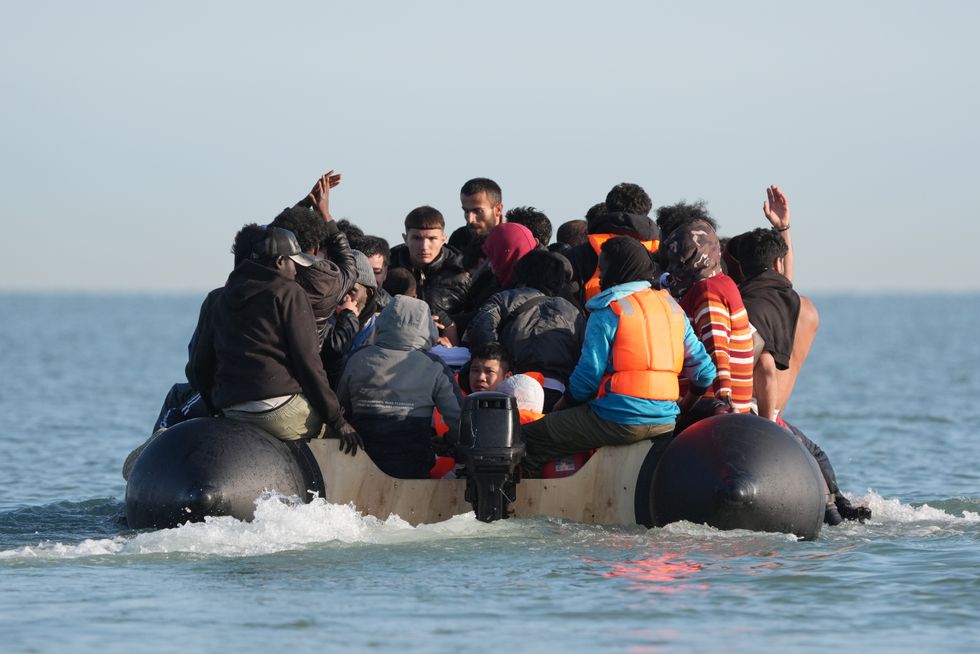 Small boat migrants