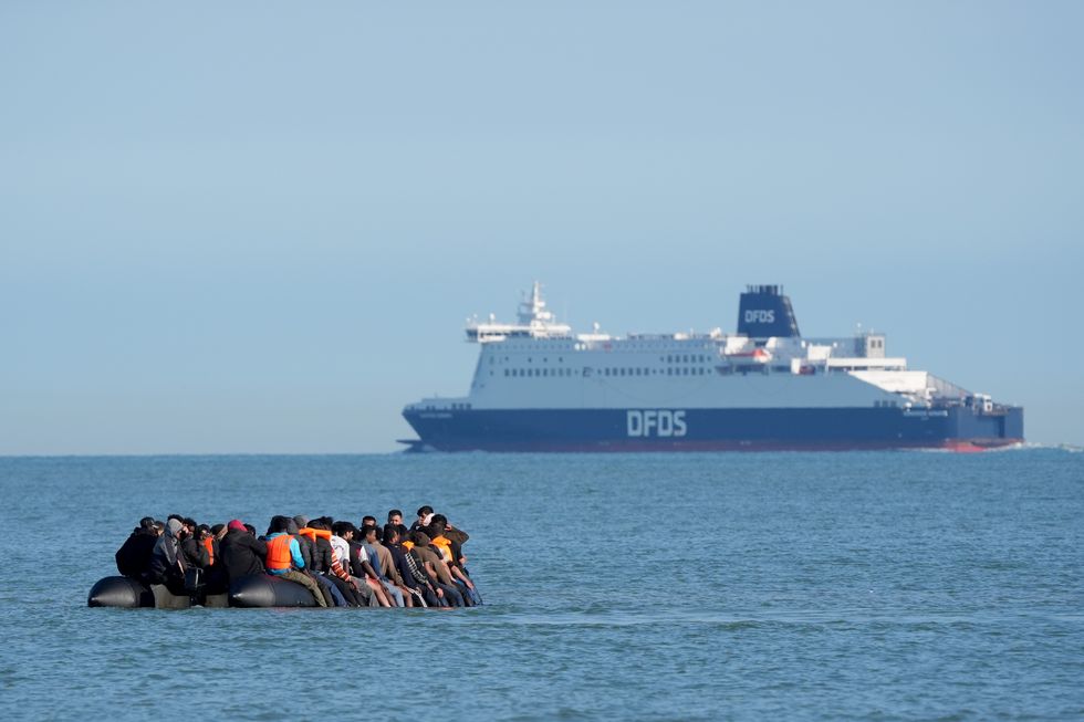Small boat migrants