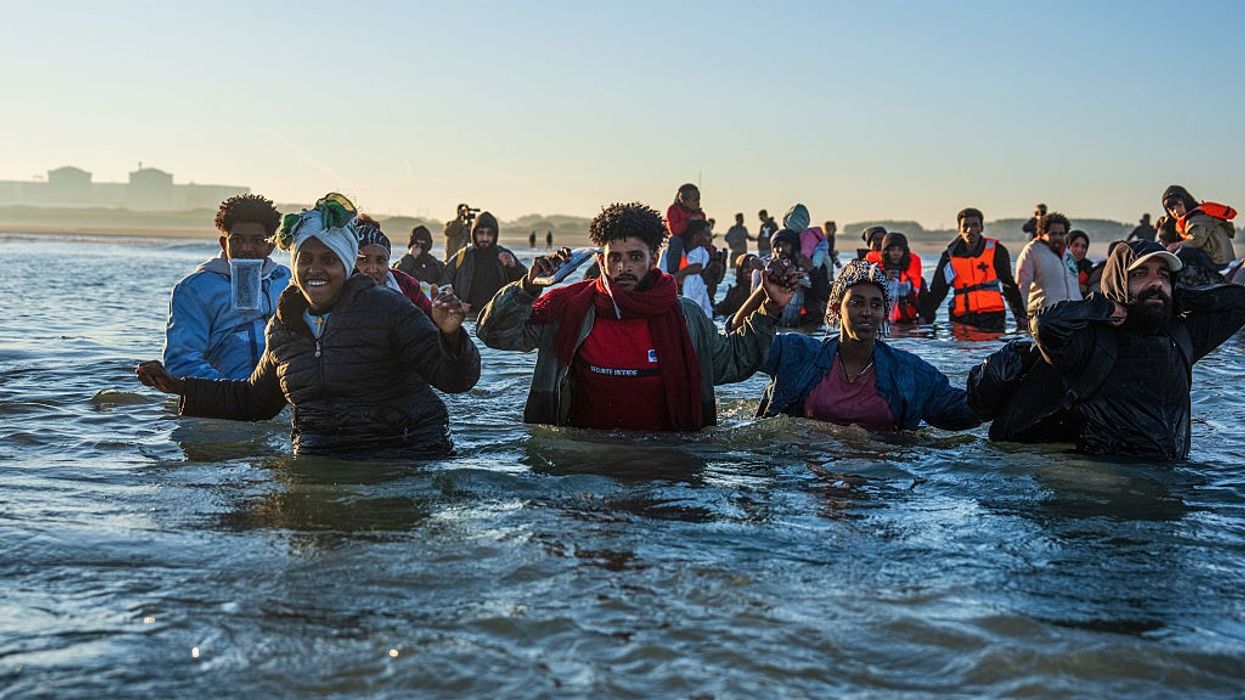 Small boat migrants