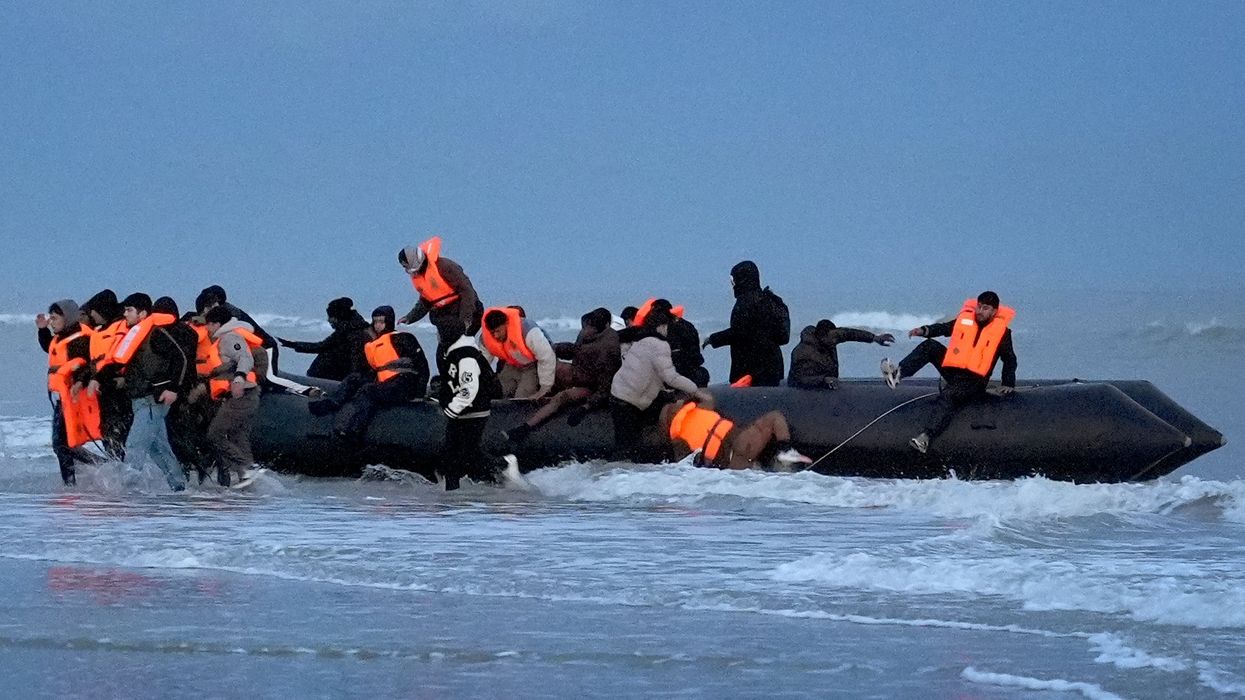 Small boat migrants