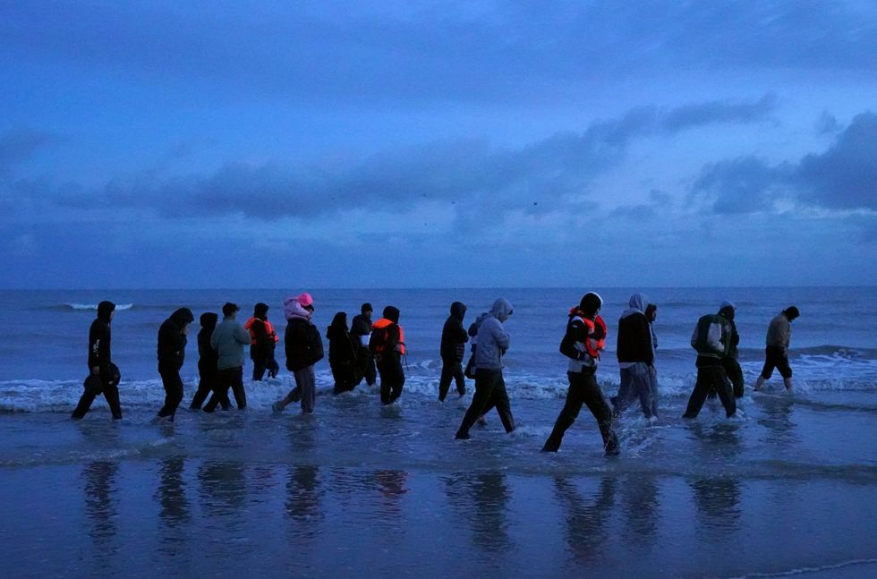 Small boat migrants