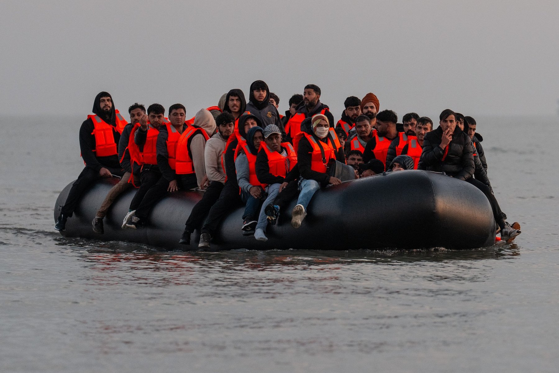 Small boat migrants