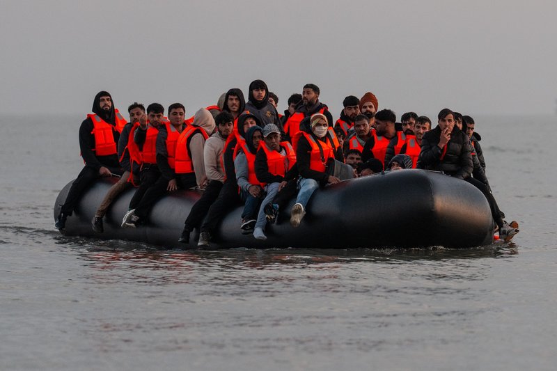 Small boat migrants