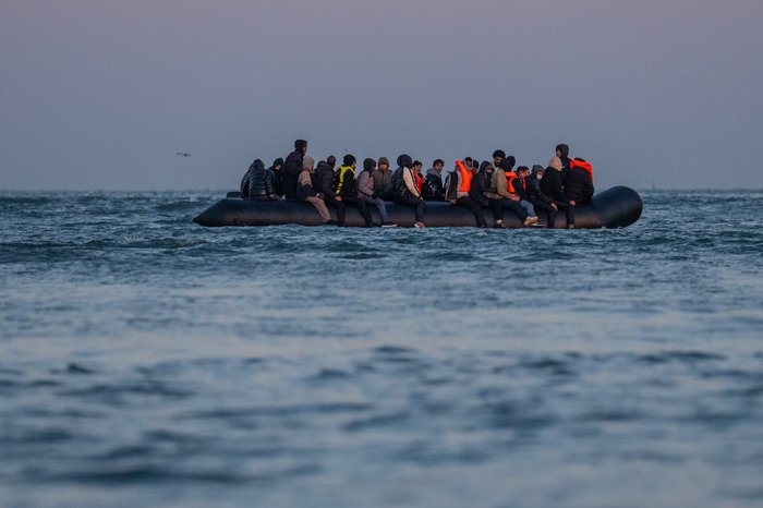 Small boat migrants