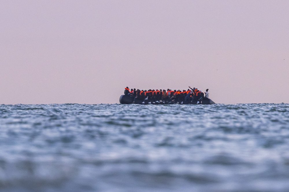 Small boat migrants