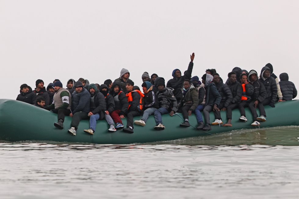 Small boat migrants