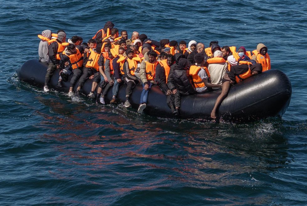 Small boat migrants