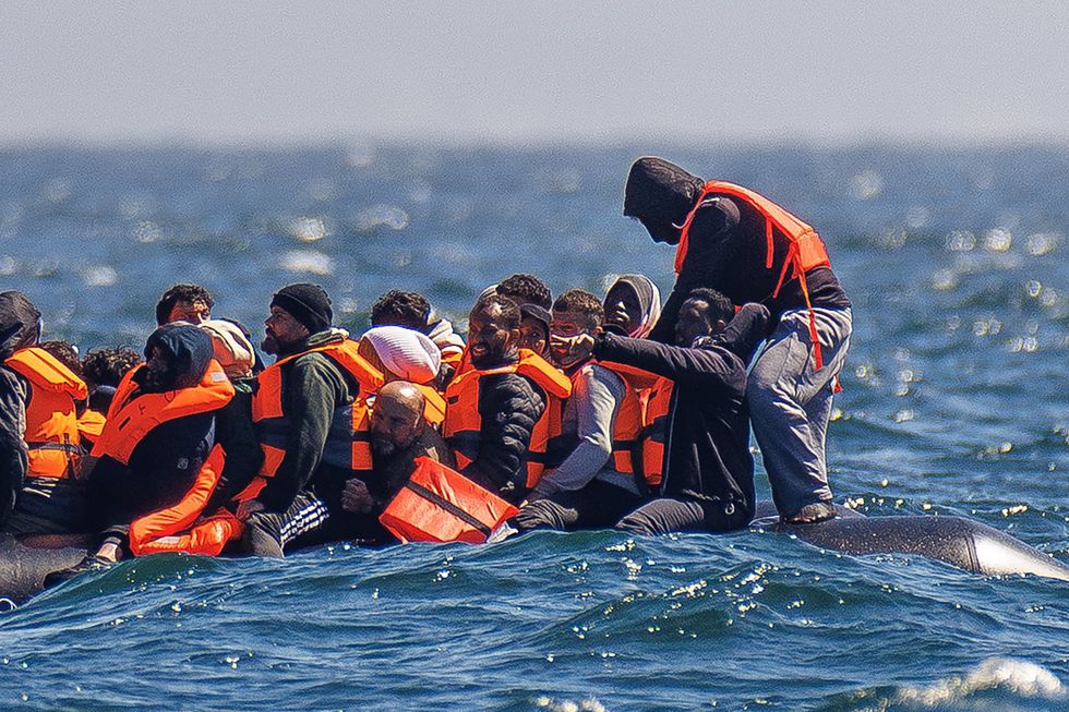 Small boat migrants