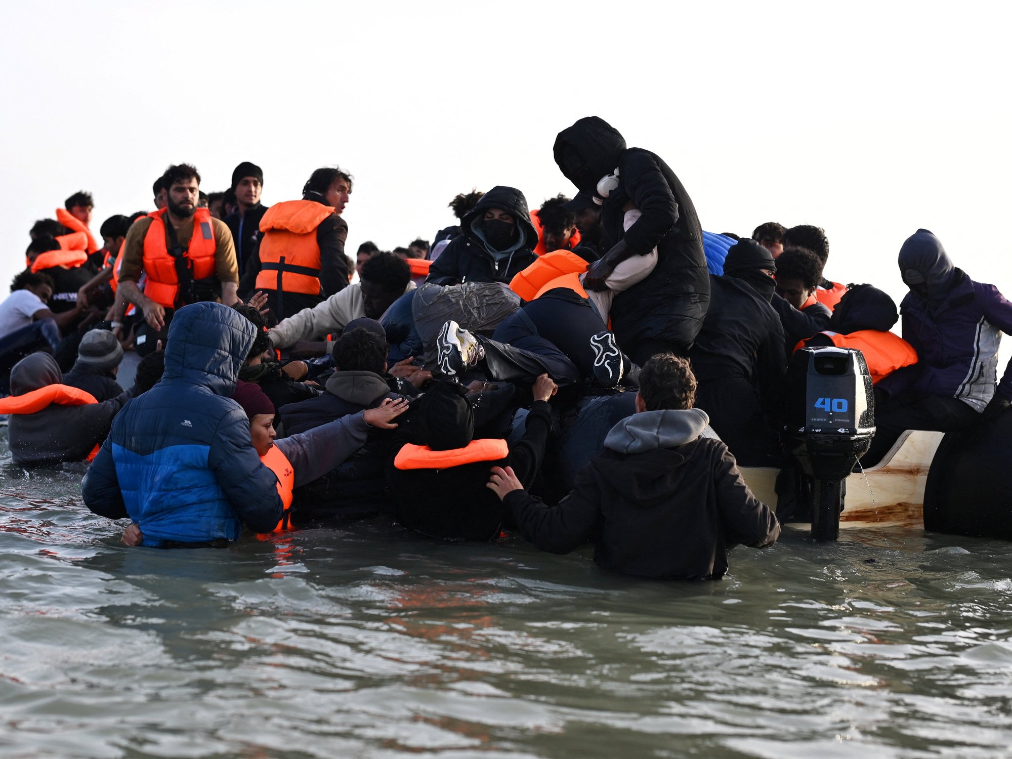 small boat migrants