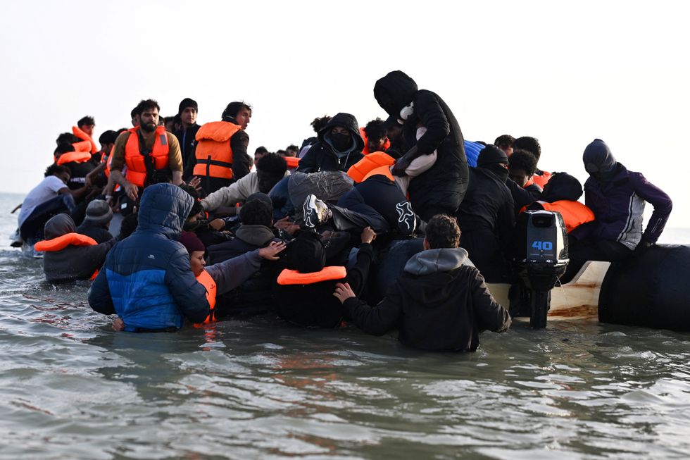 small boat migrants