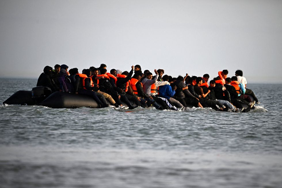 Small boat migrants
