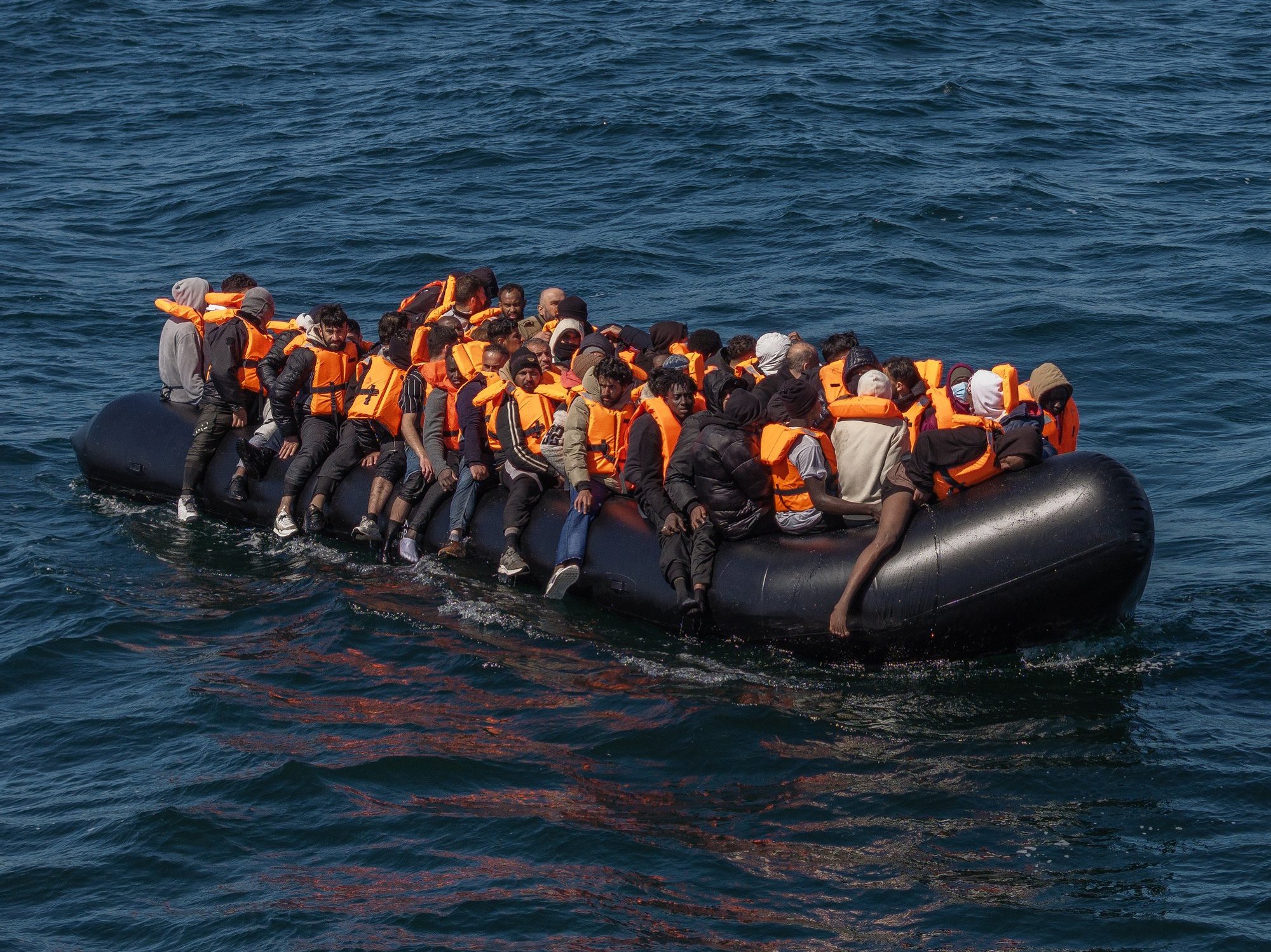 Small boat migrants