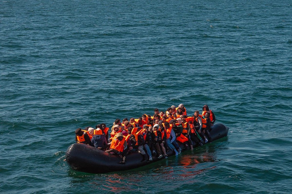 Small boat migrants