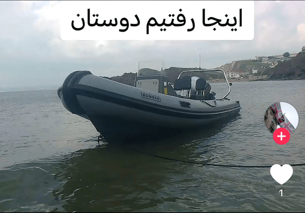 Small boat tiktok
