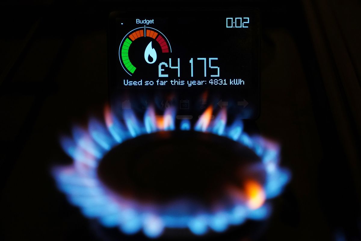 Smart meter and gas usage in pictures