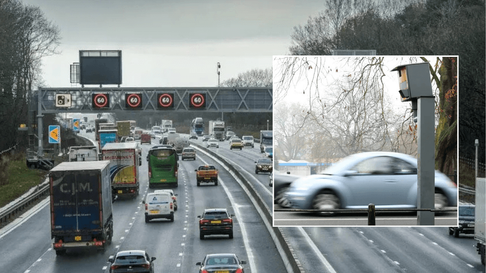 Smart motorway and traffic camera