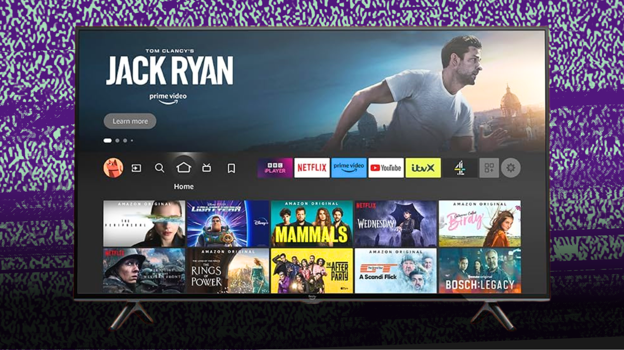 smart tv running fire tv operating system from amazon on-screen