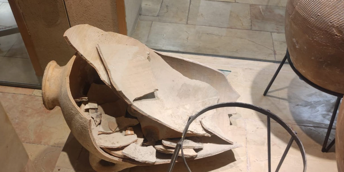NextImg:Ancient, rare Bronze Age artefact smashed after 3,500 jar accidentally knocked over by four-year-old