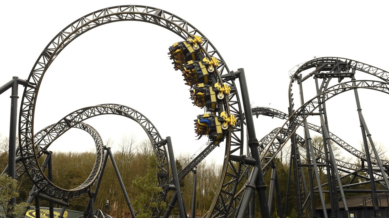 Smiler ride at Alton Towers