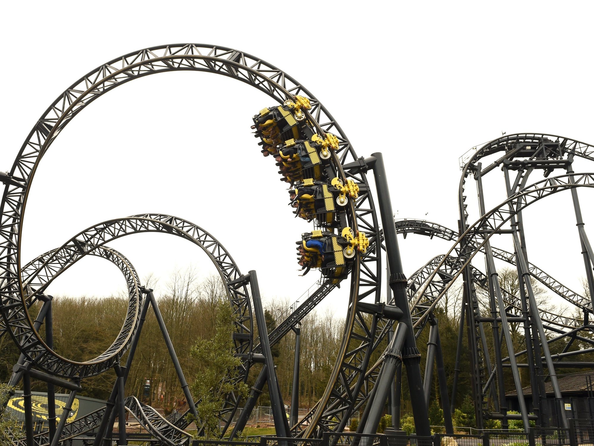 Smiler ride at Alton Towers