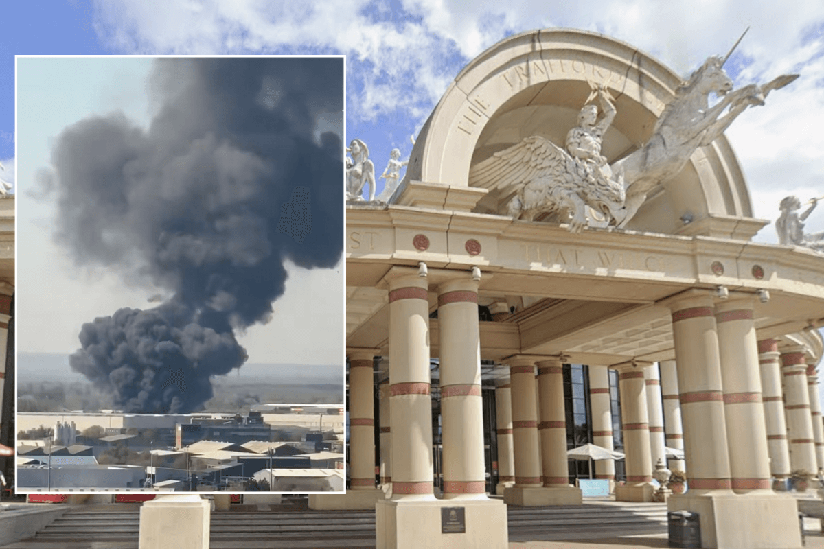 Smoke; Trafford Centre