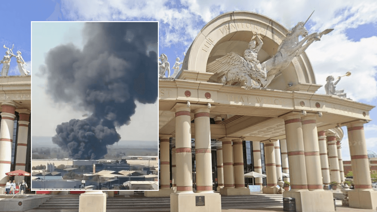 Smoke; Trafford Centre