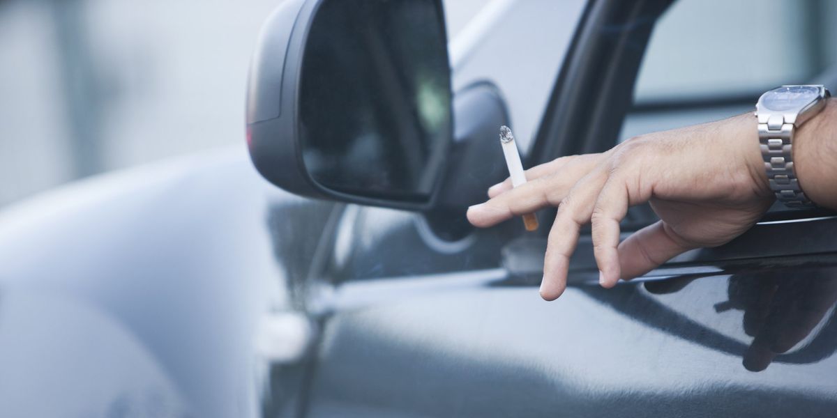 Council fines retired teacher for dropping cigarette in Nottingham while he was 400 miles away in France Council fines retired teacher for dropping cigarette in Nottingham while he was 400 miles away in France