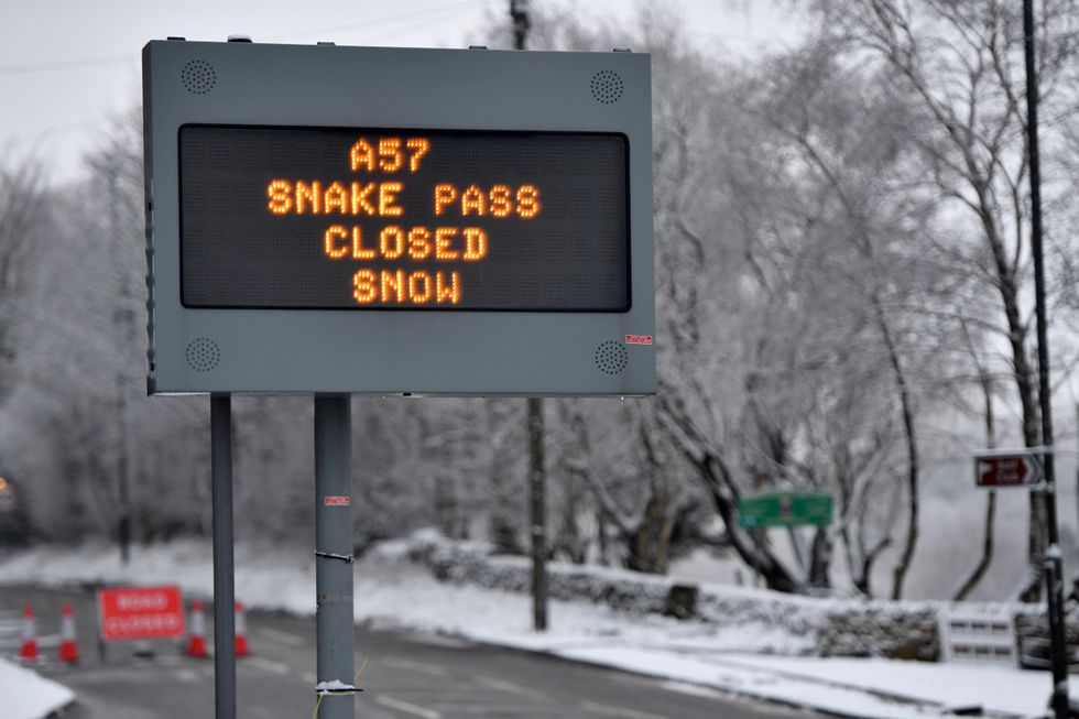 Snake Pass road closure