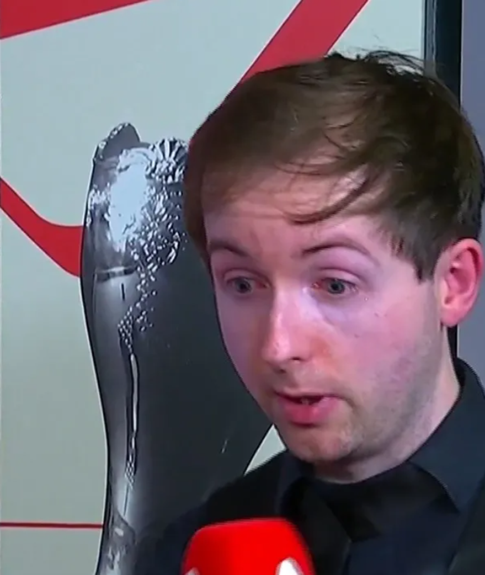 Snooker star Scott Donaldson