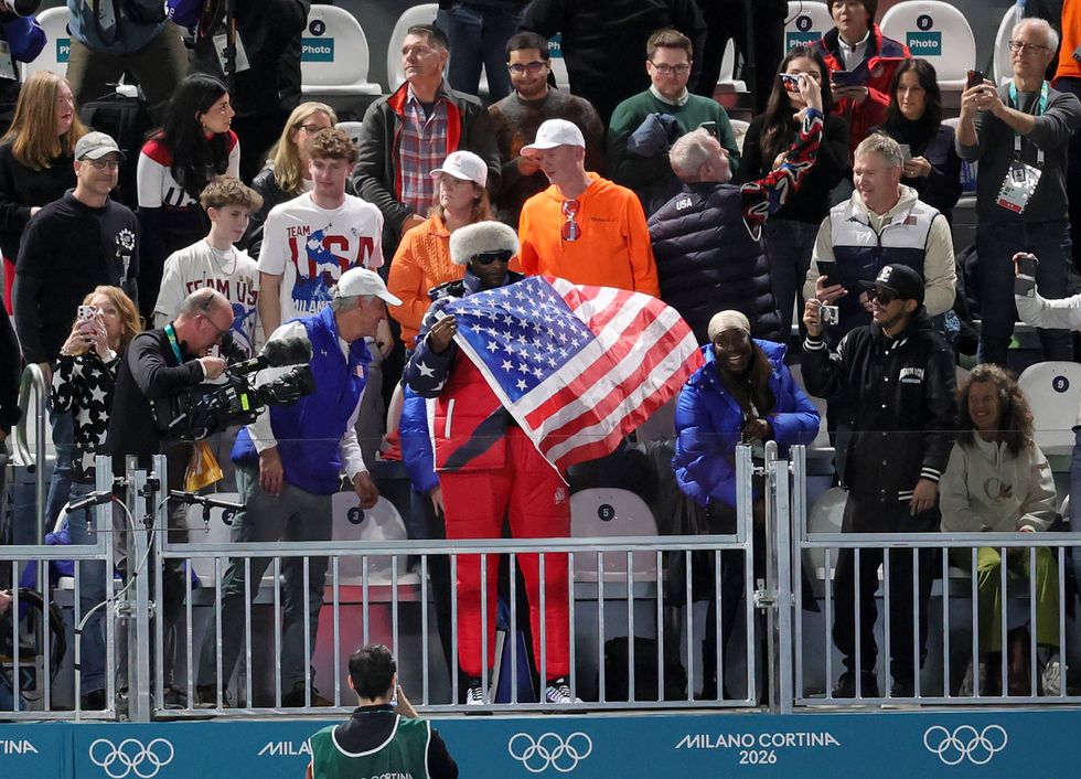 Snoop Dogg has been brought along to the Winter Olympics to bring 'good vibes' to the American team