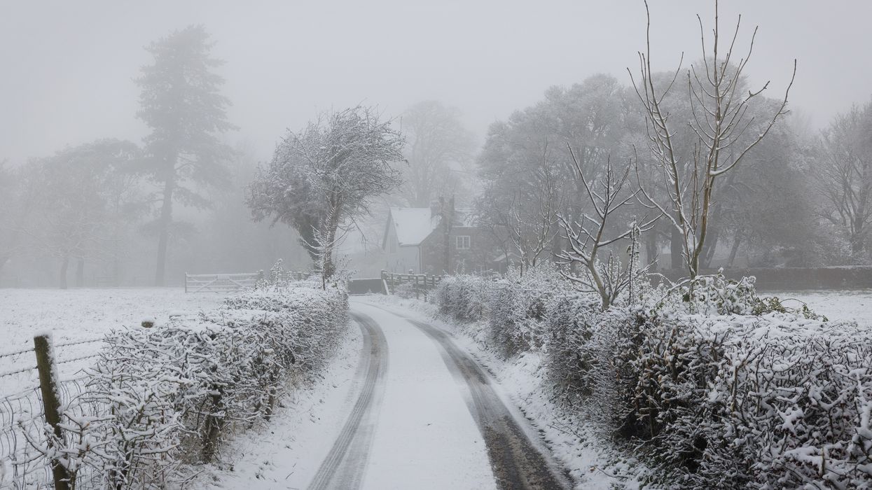 Snow and cold weather in UK 2023