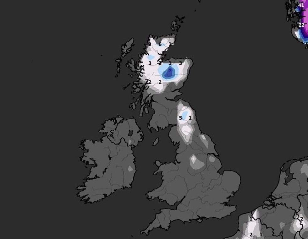 Snow depth is not expected to be high